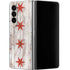 Chicago Flag Dark Wood Galaxy Z Fold4 5G Skin